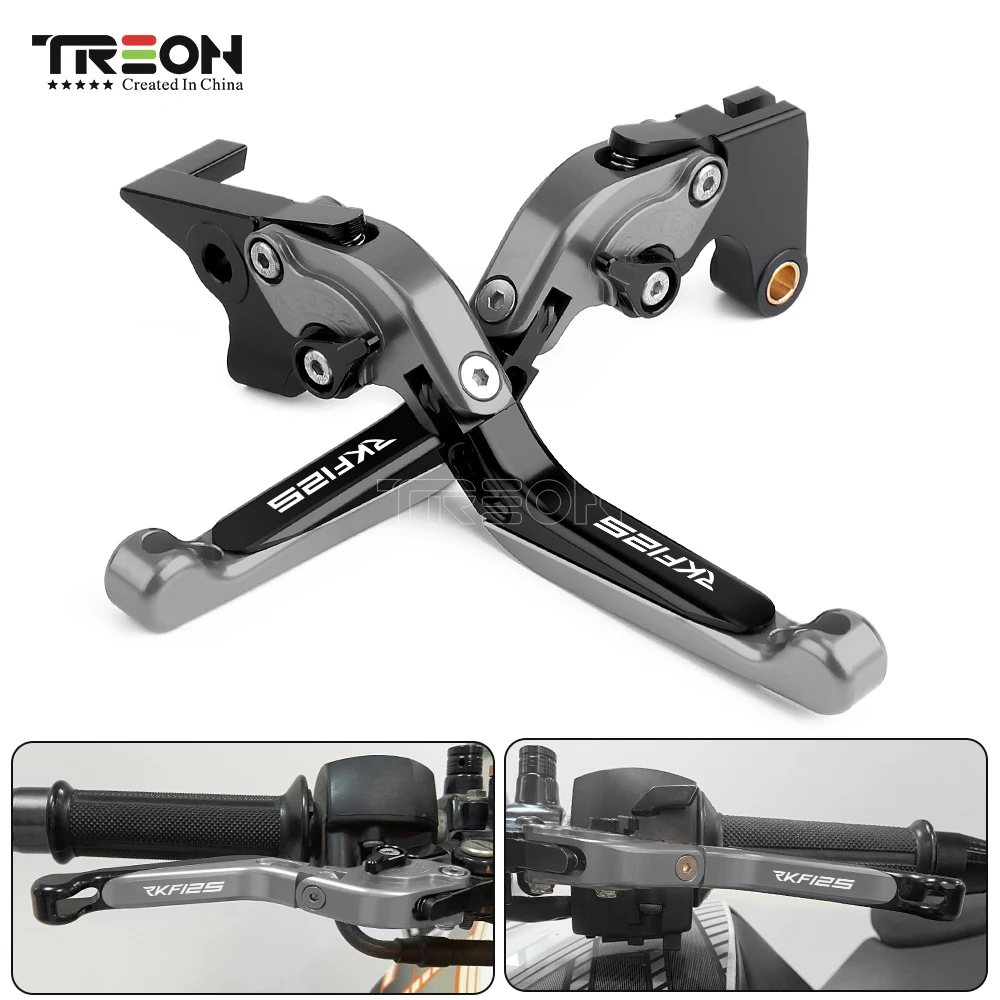 Регулируемый складной выдвижной рычаг сцепления тормоза для Keeway RKF 125 RKF125 2018 2019 2020