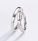 Новинка 2022, модное простое открытое минималистичное кольцо в виде Солнца и Луны, регулируемое кольцо для мужчин и женщин, обручальное ювелирное изделие для пары