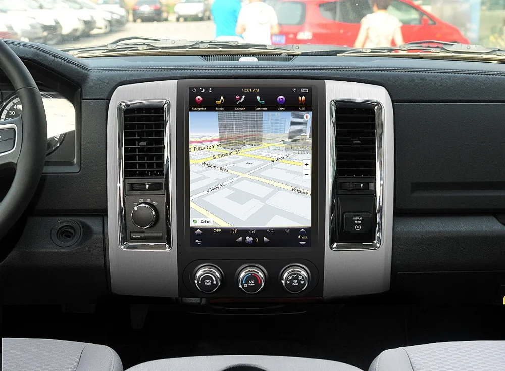 Экран Tesla для 2008 2009 2010 2011 2012 2013-2019 Dodge RAM 1500 2500 Android плеер Автомобильный GPS блок Авто