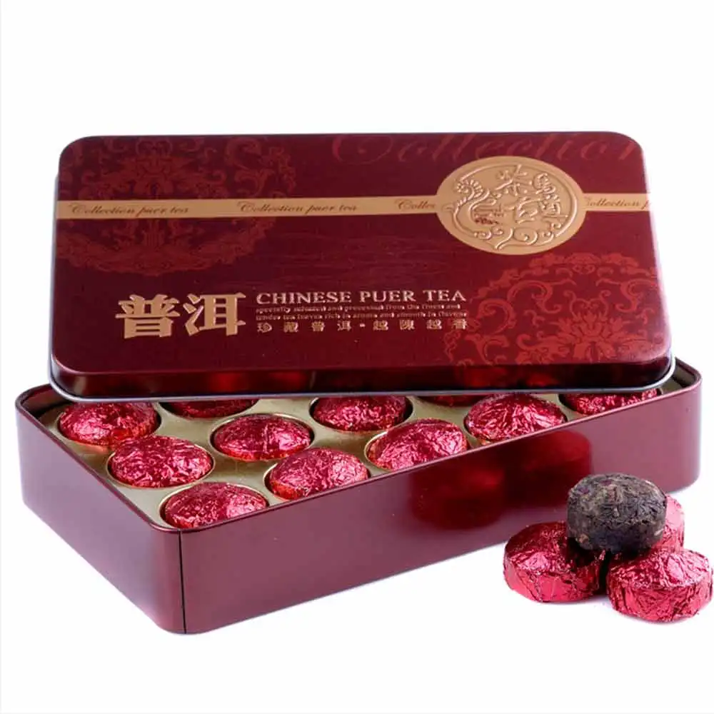 

2020 Yr Rose Mini Ripe Pu-erh Tuocha Yunnan Shu Pu-erh Pu-erh Gift Packing 75g China Tea