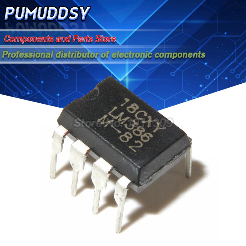 10 шт. LM386N DIP8 LM386 DIP LM386N-1 LM386-1 новый и IC