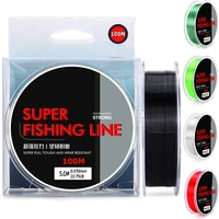 monofilament strong fluorocarbon fishing line 100m109 4yds 5 31 5lb sinking nylon fishing line for freshwater saltwater fishing