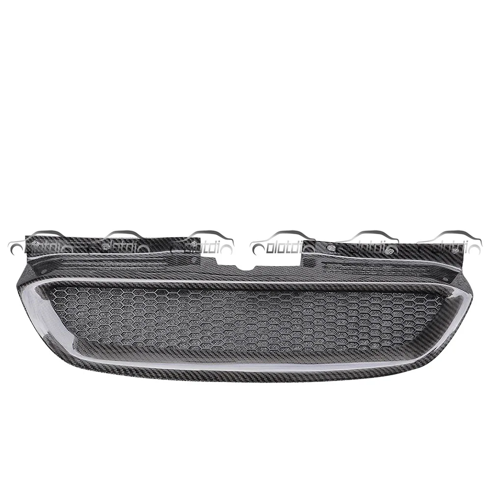 Carbon Fiber Для Hyundai Genesis Coupe 09-11 RS Стиль Передние решетки гоночная решетка крышка водяного бака - Цвет: Carbon Fiber