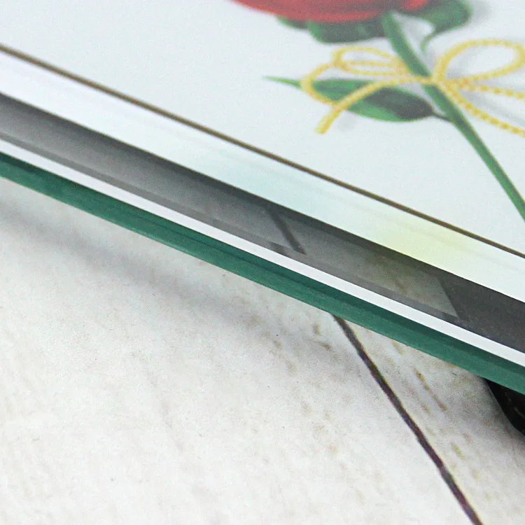 Лидер продаж рамка из хрустального стекла сертификат на стол A4 креативная