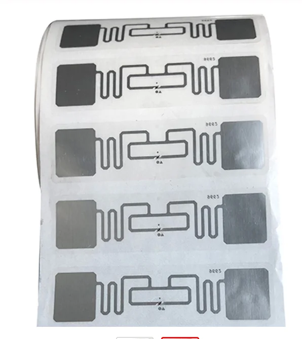 100pcs UHF 860-960MHz RFID Tag AZ 9662 U8 Chip ISO 18000-6C Passive Sticker Label | Безопасность и защита