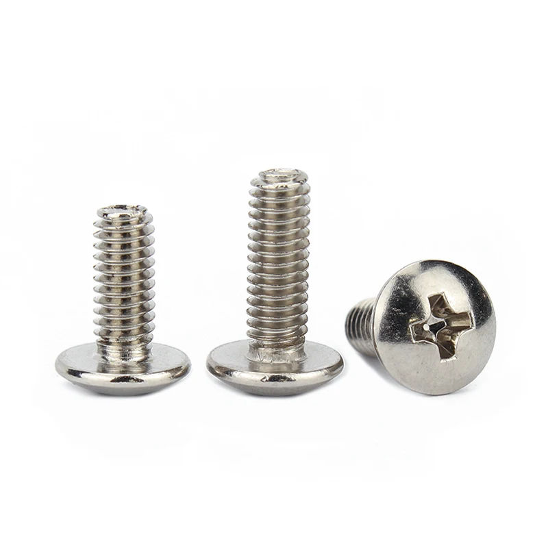 Болт крестовой диаметром 3-80 мм 10/50xм2 M2.5 M3 M4 M5 M6 M8 304 A2-70 из нержавеющей стали JISB1111T