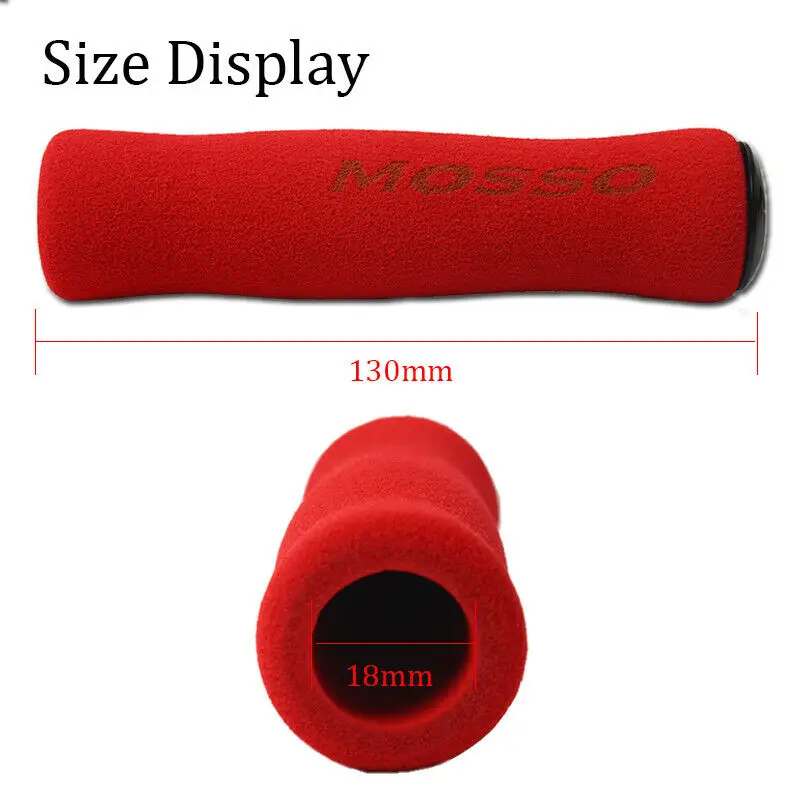 1 пара легкие противоударные Грипсы для руля велосипеда|Упоры рук на руль