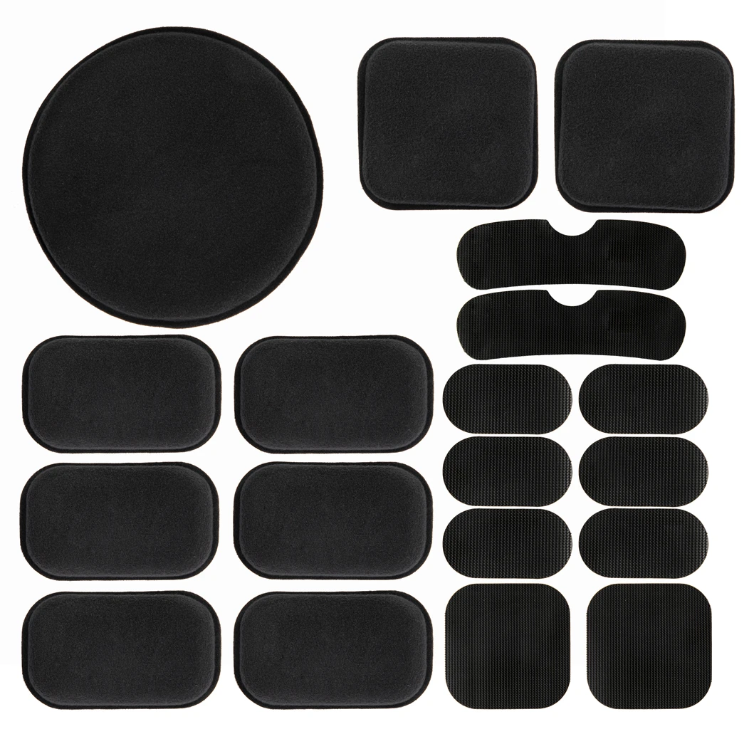 Спортивные защитные накладки на шлем для страйкбола 19 шт./компл. Эва