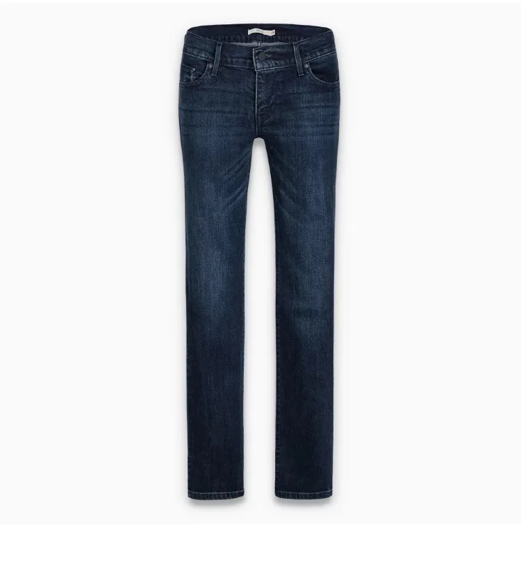 

Аутентичные модные брендовые женские джинсы Levi, Новые облегающие брюки-карандаш высшего качества, Стрейчевые женские брюки