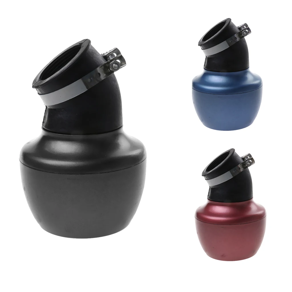 Впускной воздухозаборник для автомобиля черный в форме яблока 63 мм | Автомобили и