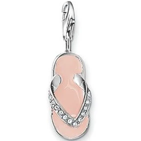 ThomasPT1184 Подвеска Серебряные тапочки винтажные очаровательные Евро американский