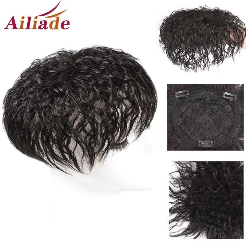 AILIADE натуральный Цвет настоящие человеческие волосы фигурки жениха и невесты