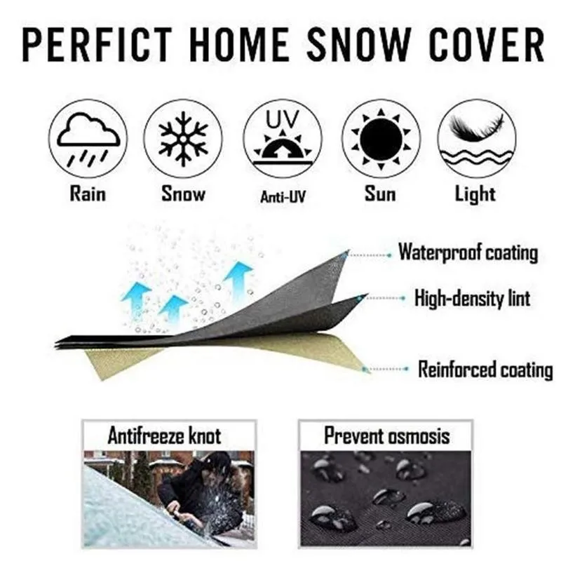 

Car Sunshade Car Windshield Cover Car Front Windscreen Car Ice Most SUV Windshield Waterproof Fit Protector Cover Car J6U9