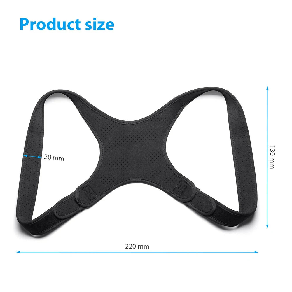 

Adjustable Clavicle Posture Corrector Men Women Upper Back Brace Shoulder Lumbar Support Belt Corset Posture Correction