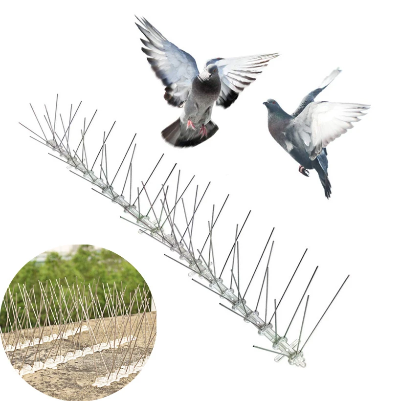 Пластиковые шипы для голубей Отпугиватель вредителей против птиц избавления от