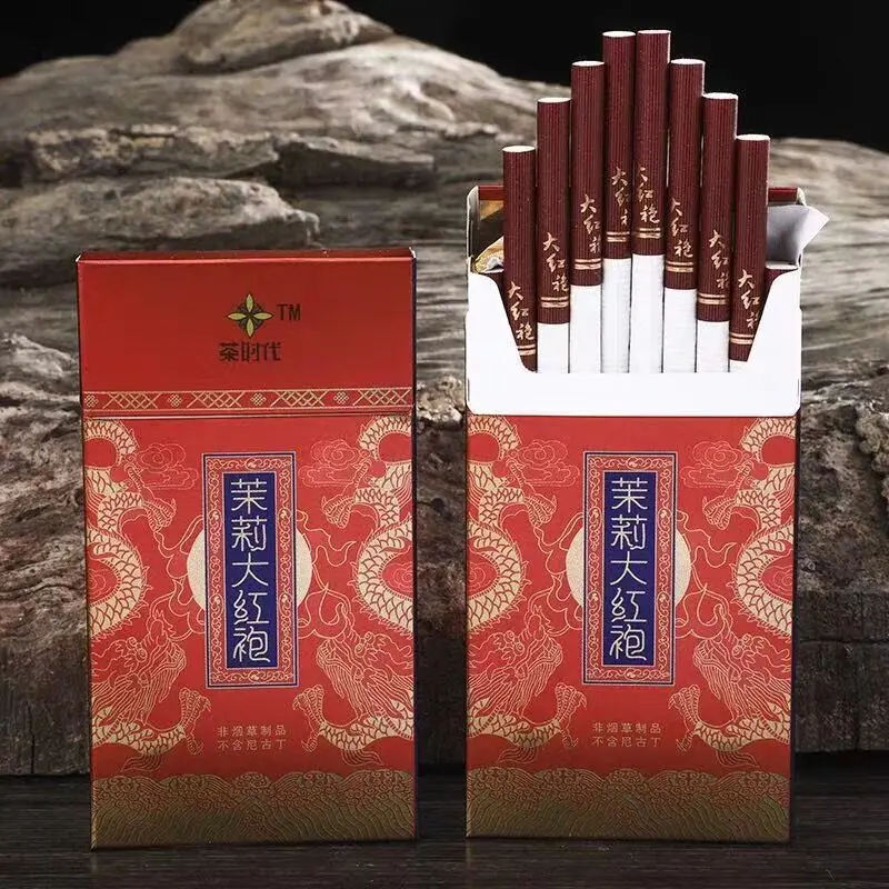 Жасмин чай Dahongpao для остановки курения Qingfei тонкий не табачные