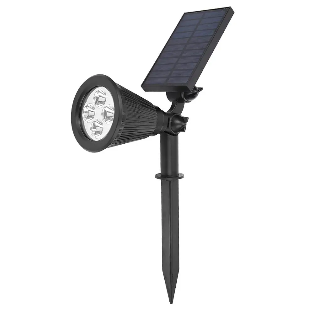 

4LED IP65 Waterproof Solar Light Outdoor Garden Landscape Lawn Yard Decor Lamp Walling/Ground Insertion 200*150*85mm