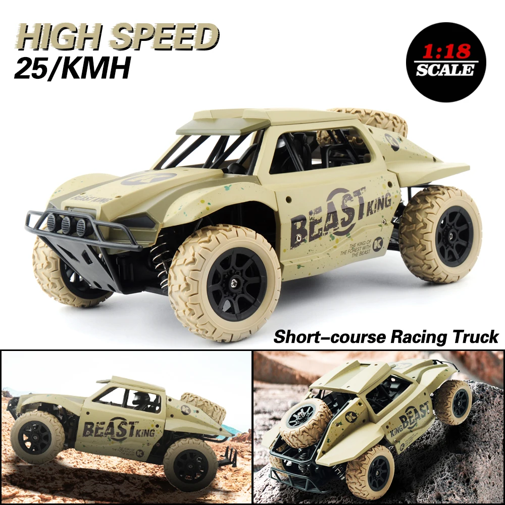 GizmoVine RC автомобилей 1:18 короткие грузовик 4WD Drift дистанционного Управление