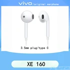 Оригинальные наушники Vivo XE160, Vivo X50 X30 X27 X23 X21 X20 Z5x IQOO Vivo, Универсальные наушники для телефона S6