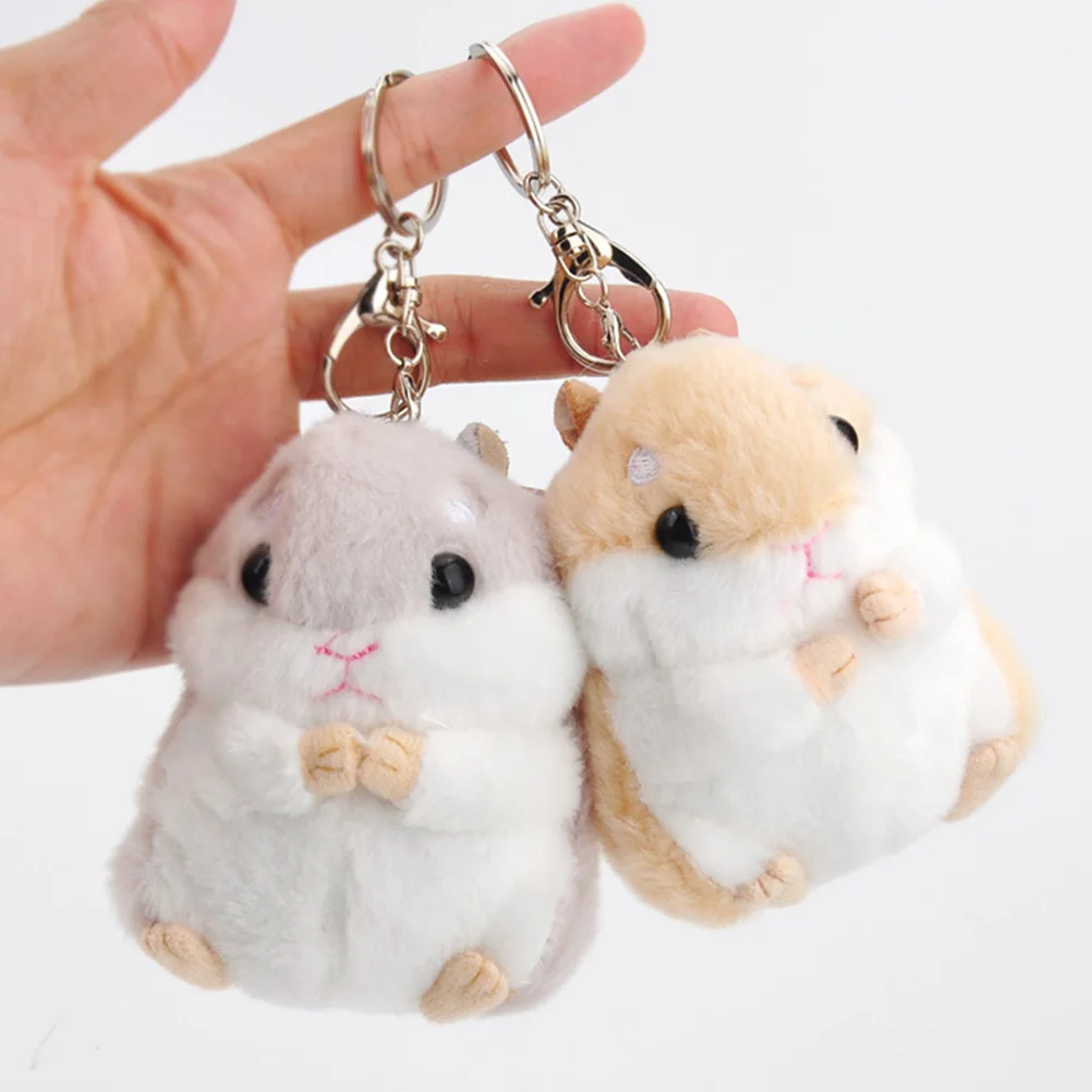 Милые плюшевые игрушки Kawaii сумка Подвеска на рюкзак брелок мягкие животные детские игрушки для детей девочка подарок на день рождения кукла-Хомяк#20