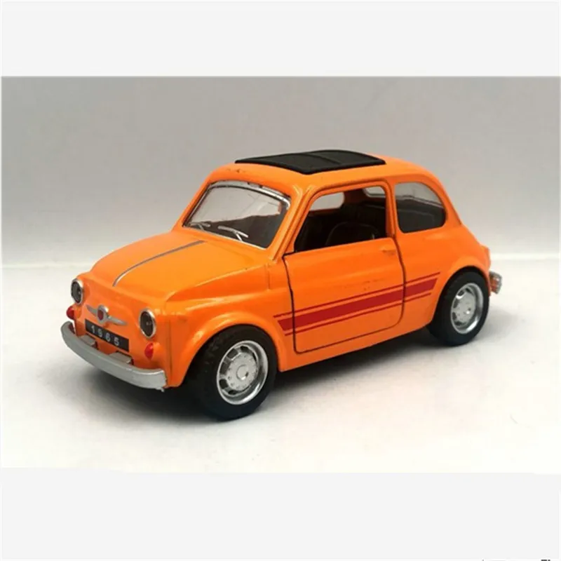 Лидер продаж модель из сплава 1:36 мини металлический 1965 FIAT 500 сплав Классическая