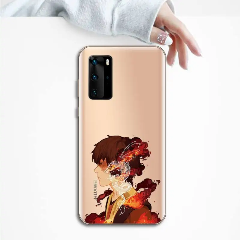 

Avatar The Last Airbender Phone Case Transparent for Huawei P honor 8 10i 20 30 40 smart 2019