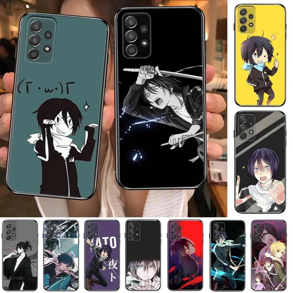 

Japanese Yato Noragami Anime Phone Case Hull For Samsung Galaxy A70 A50 A51 A71 A52 A40 A30 A31 A90 A20E 5G S Black Shell Art Ce