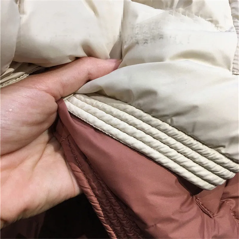 

Sanishroly 2020 New Women Thin White Duck Down Jacket Autumn Winter Ladies Slim Ultra Light Down Coat Short Parka Tops SE1050