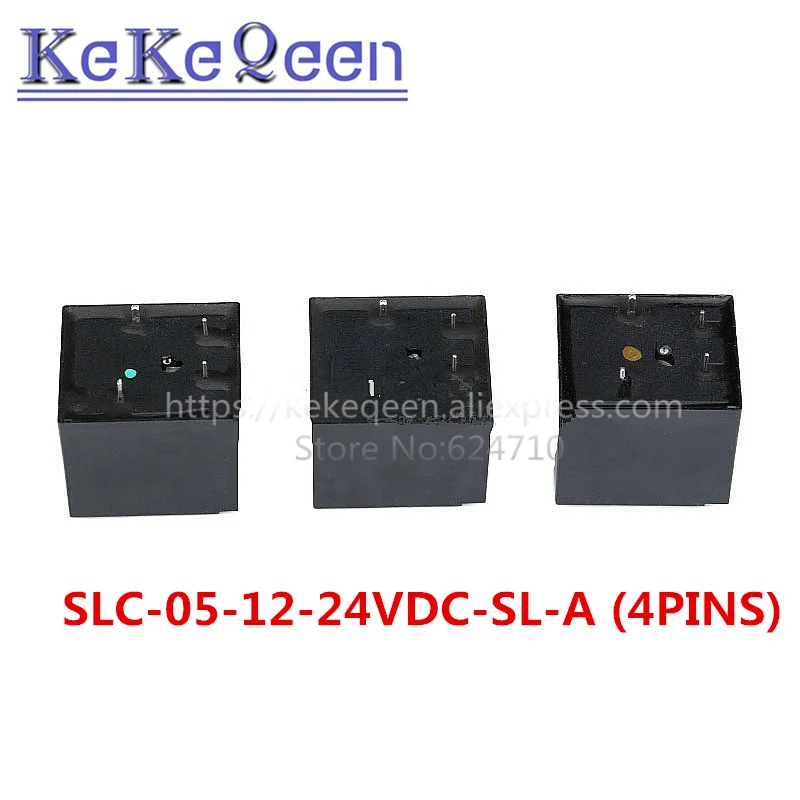 Реле SLC-05VDC-SL-A SLC-12VDC-SL-A SLC-24VDC-SL-A 5 В 12 24 30 А 4 контакта DIP-4 T91 группа нормально