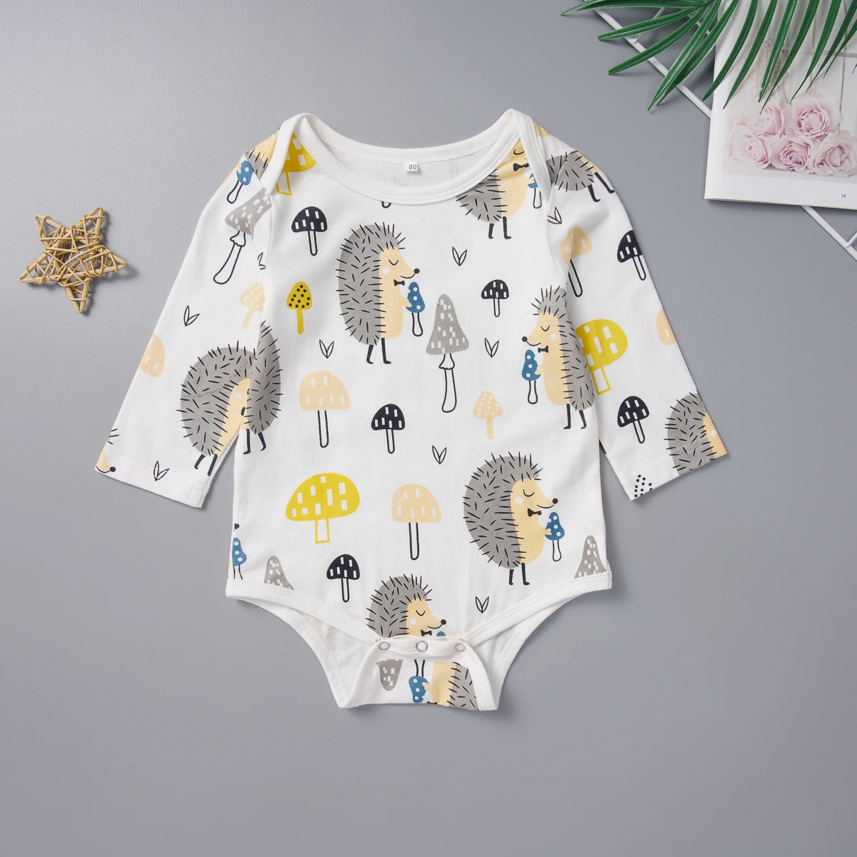 Носки для маленьких мальчиков и девочек боди с мультипликационным принтом в виде