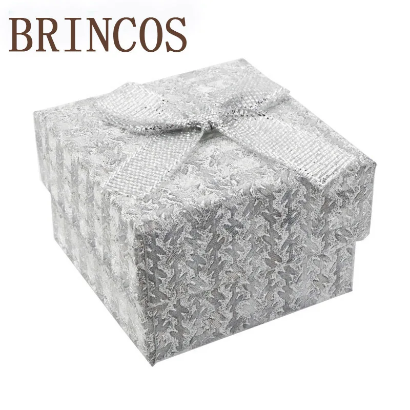 Новинка, Ювелирное кольцо, серьги, часы, ожерелье, 4 цвета, 9x7x3 см/5x5x3 см, блестящая Подарочная коробка для ювелирных изделий, подарочная коробка
