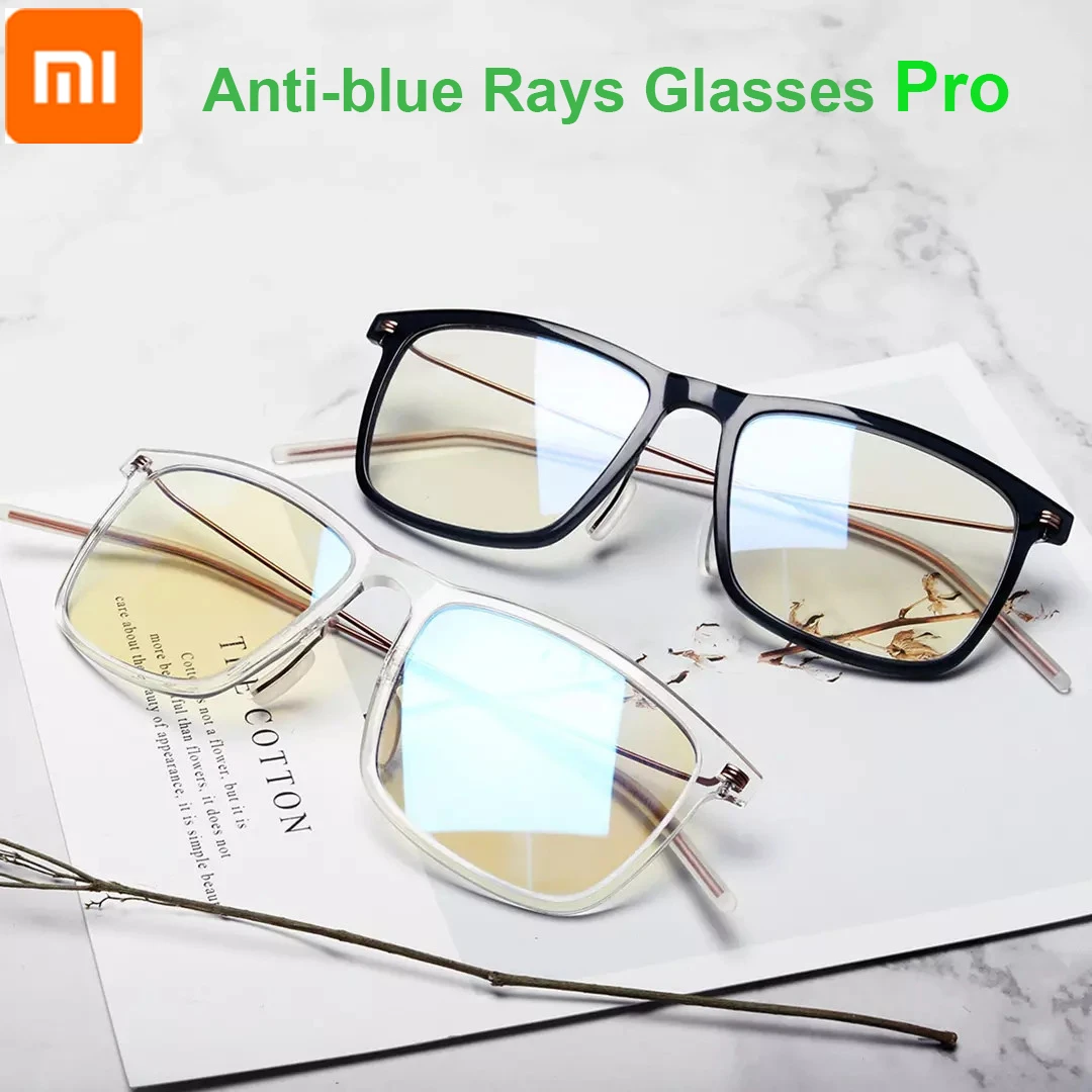 

Original Xiaomi Mijia Anti-blue Rays Goggles Pro Men Women Ultralight Anti-UV Glasses For Computer Phone Eye Protection