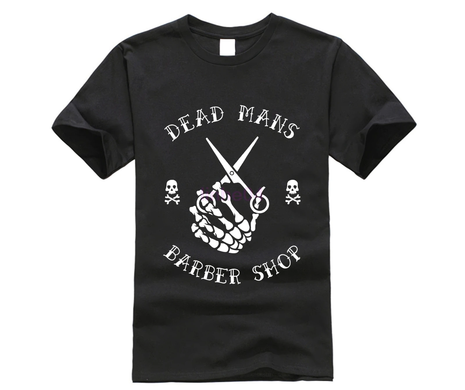 Caliente venta de moda hombre muerto Barbero tienda T camisa | Мужская одежда