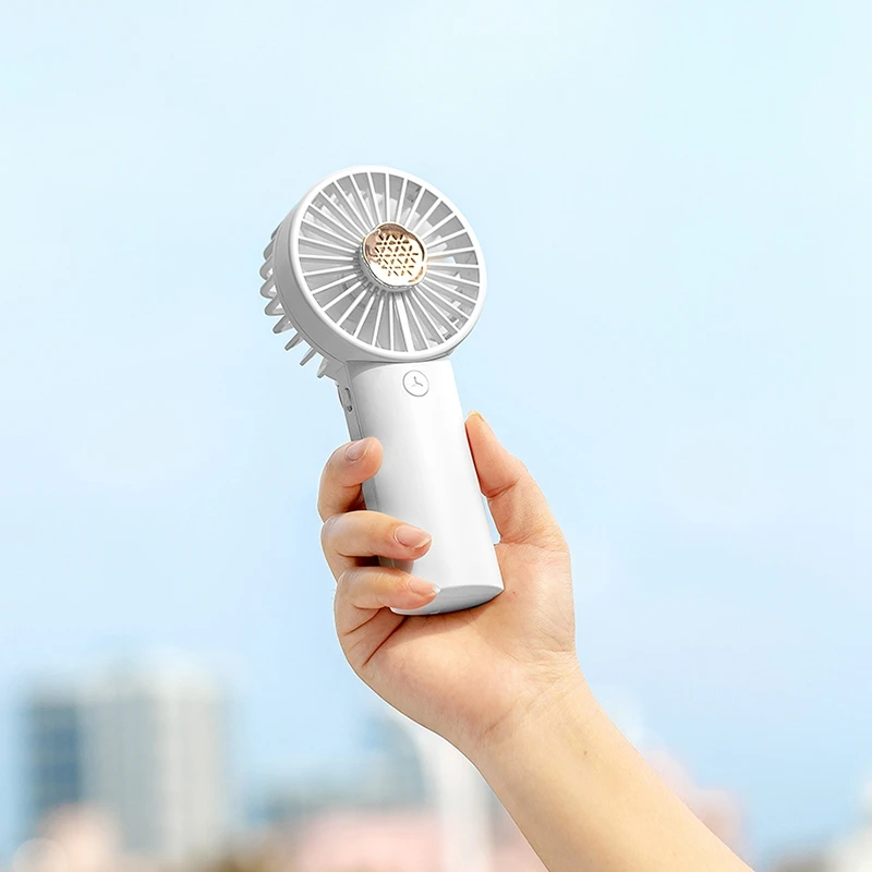 

Top Sale Portable Mini Fan, USB Rechargeable Adjustable Wind Speed Desktop Handheld Fan Charging Aromatherapy(Black)