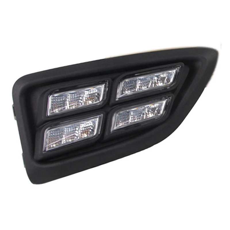 

2Pcs for Hyundai Rena 2017-2018 with Yellow Steering Car Daytime Running Lights