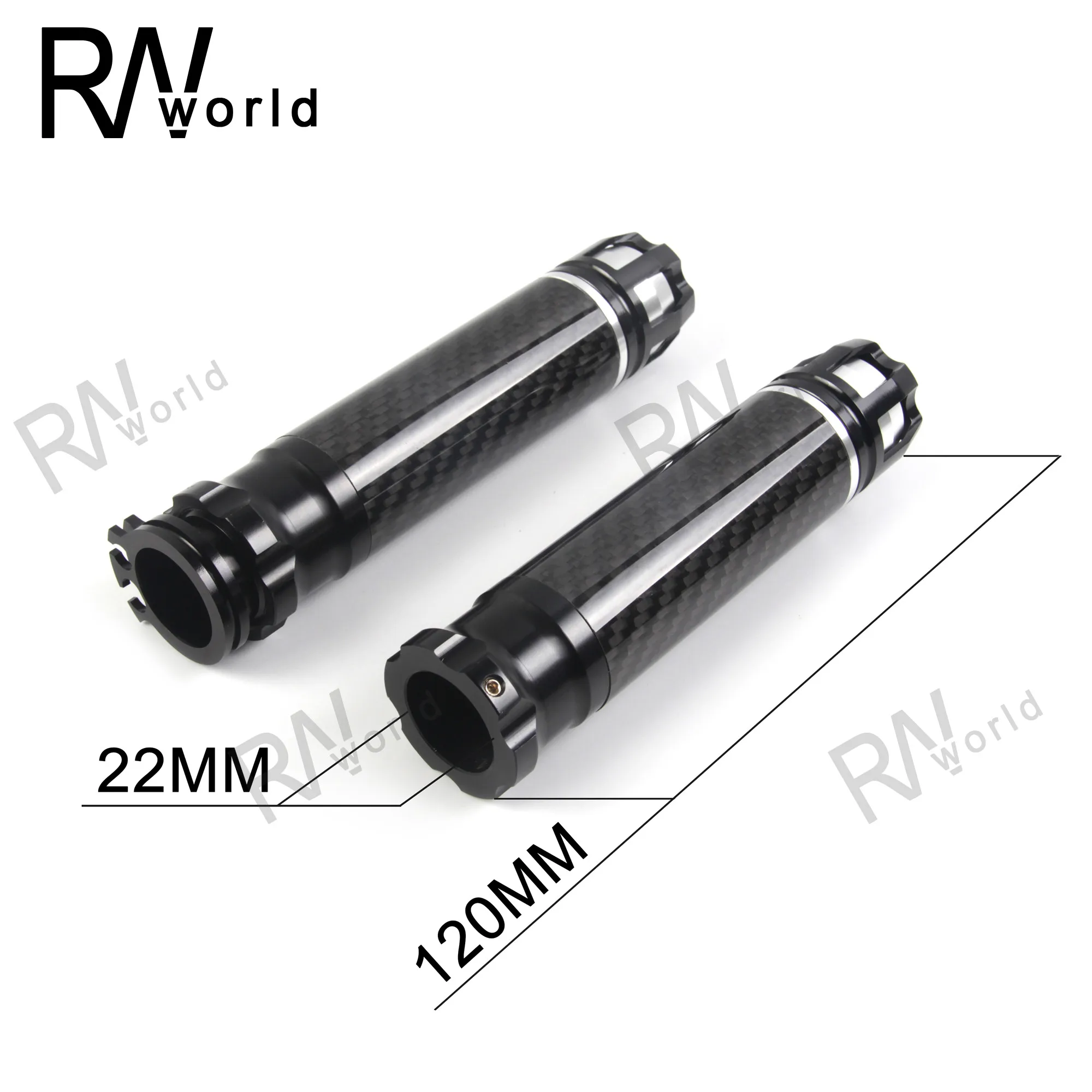 22 мм мотоцикл из сплава изготовленные на станке с ЧПУ Грипса руль рукоятка