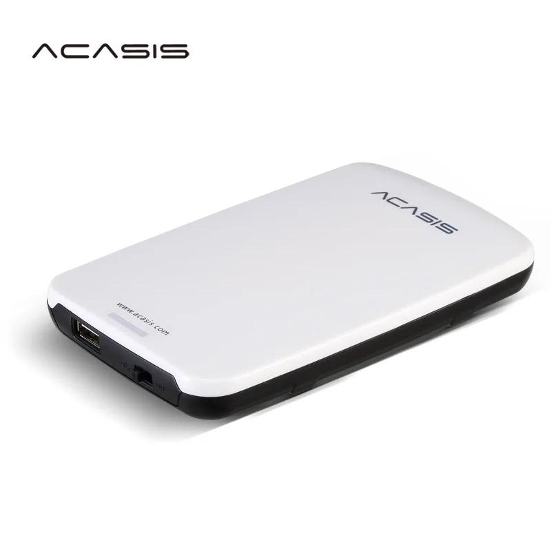 2.5''  ACASIS Original HDD External Hard Drive 1TB 500GB 320GB 250GB Portable Disk  Storage USB2.0 Have Power Switch On Sale