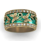 Элегантные кольца для женщин изысканное обручальное кольцо с бабочкой кольцо с камнем по месяцу рождения ювелирные изделия для невесты обручальный подарок женские готические кольца