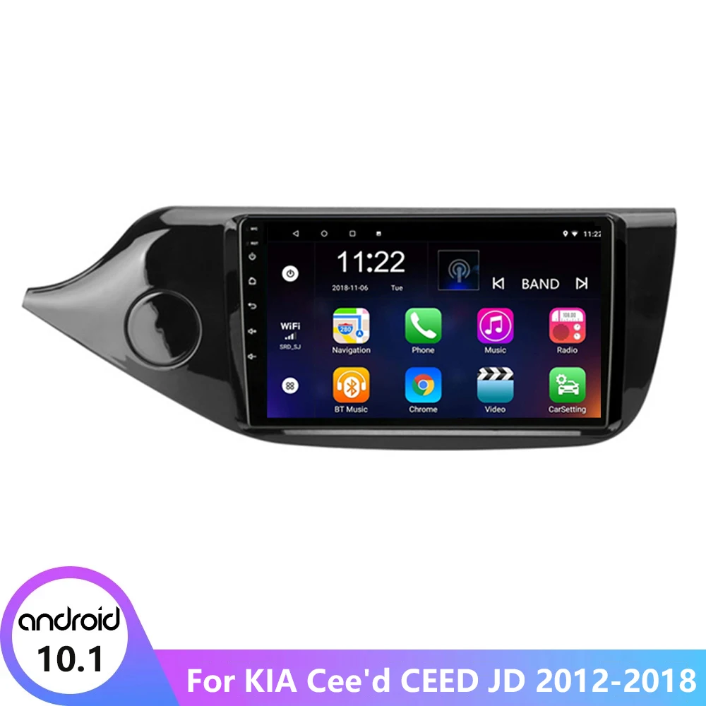 Автомагнитола на Android 11 для KIA Cee ɽ CEED JD 2012-2018 мультимедийный видеоплеер 2 din