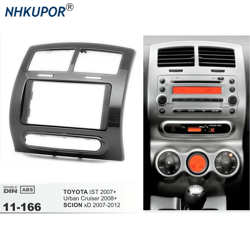 11 166 автомобильный радиоприемник Fascia Для TOYOTA IST 2007 + Urban Cruiser /SCION xD стереоприемник CD