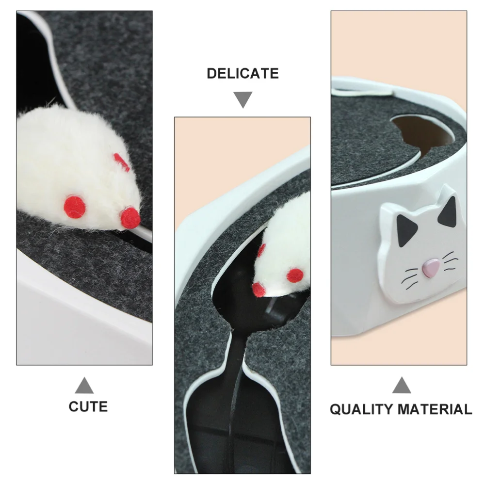 

Interactive Cat Electric Running Mice Cat Automatic Kitten Exercise