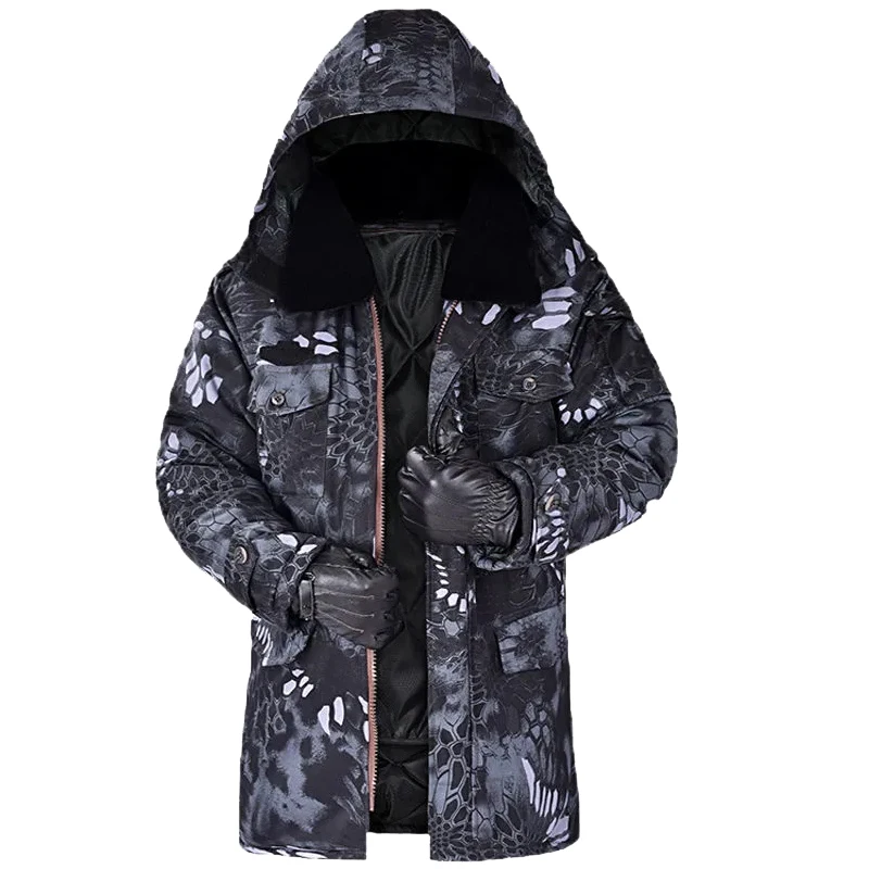 Men's Winter Cotton Coat Double-Layer Thickened Cold Proof And Warm Labor Protection Cotton Jacket Outdoor Work Clothes