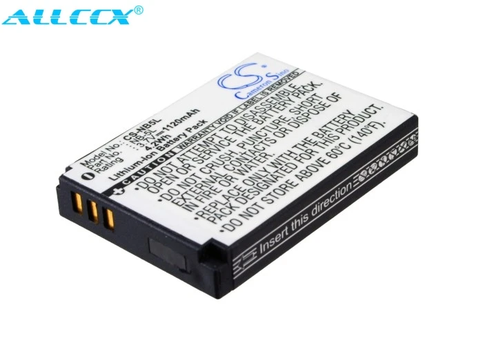NB 5L батареи Cameron Sino 1120mAh для Canon Digital IXUS 800 IS 850 860860 870 900 950 960 970 IS|Цифровые
