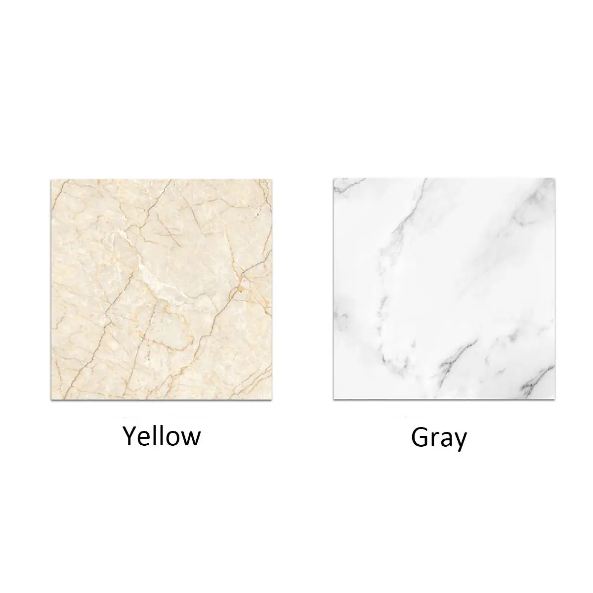 

2/5/10PCS Kitchen Bathroom Brick Stickers White Marble DIY Tiles Waterproof Self adhesive DIY Wall Sticker For Home Decor Room