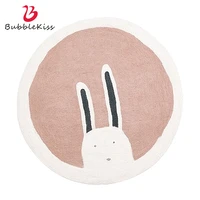 bubble kiss round rug simple style thick cartoon rabbit carpet living room coffee table mat bedroom decor carpets home area rugs