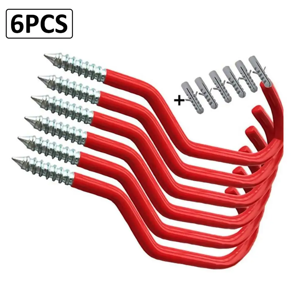 6pcs 4pcs Bike Wall Stand Holder Large Road Bicycle Storage Hooks Mount Cycle Hanger Brackets Cycling Parts | Спорт и развлечения