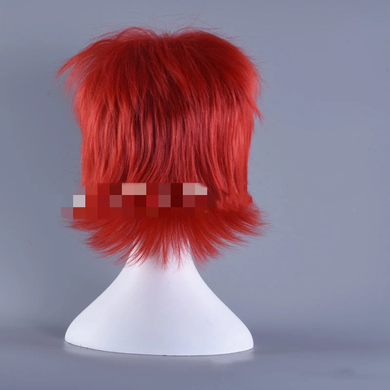Унисекс аниме Yowamushi педаль Naruko Syoukichi красный короткий Косплей Костюм Жаростойкие