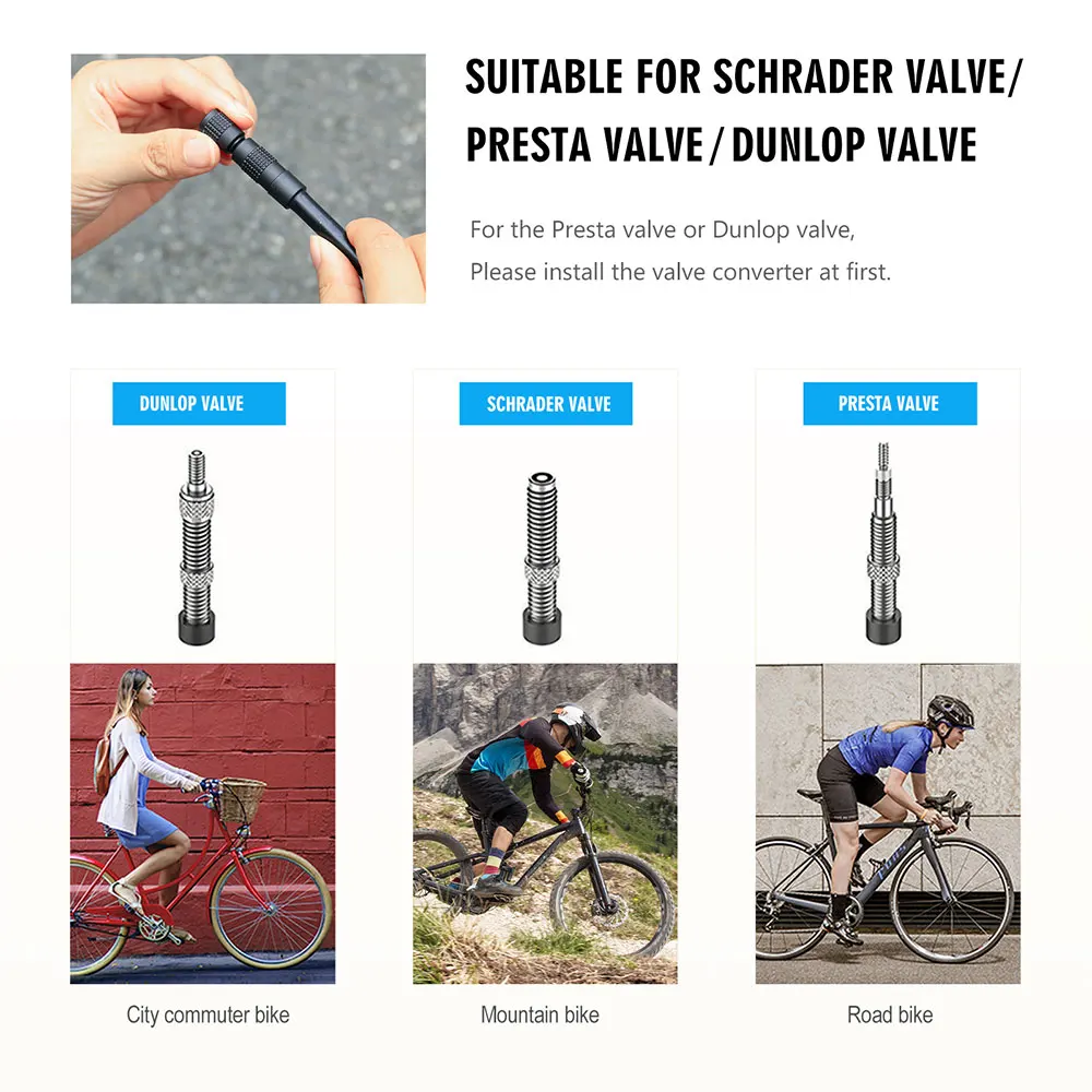CYCPLUS A8 Portable Bicycle Tire Pump Smart Air Inflator Electric Mini Compressor 2600mAh Rechargeable Battery for Car Balls | Спорт и