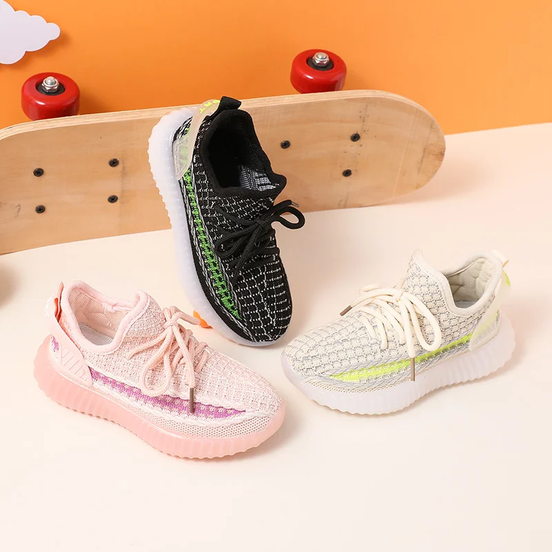 

Babaya Children Shoes Girls Sports Mesh Breathable Baby Casual Shoes 2021 Autumn New Boys Running Sneakers Kids Shoes for Girl