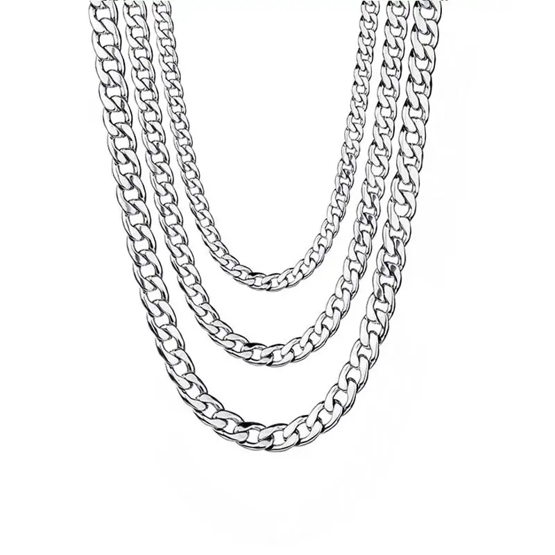 Модное ювелирное изделие 1 шт. цепочка Мужская одежда ожерелье популярный панк